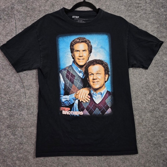 MAD Engine Other - Step Brothers Movie Graphic T-Shirt Mens Medium Black Will Ferrell John C Reilly